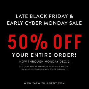 Late Black Friday & Early Cyber Monday Sale