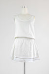 White Embroidery Dress - Tae With Jane NY