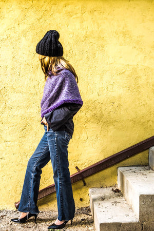 Romantic Cape Style Sweater - Tae With Jane NY