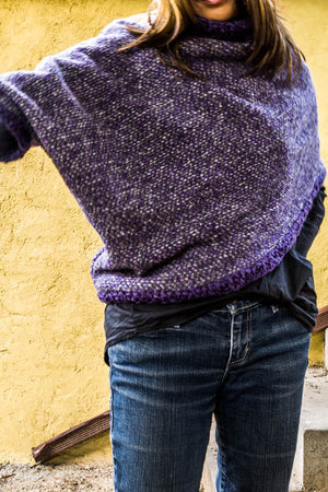 Romantic Cape Style Sweater - Tae With Jane NY