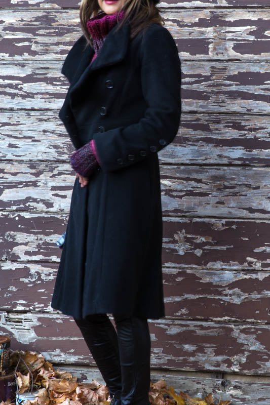 Double-Breasted Wool Coat - Tae With Jane NY