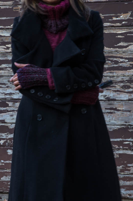 Double-Breasted Wool Coat - Tae With Jane NY