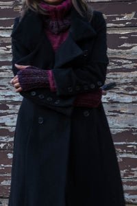 Double-Breasted Wool Coat - Tae With Jane NY