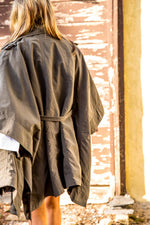 Olive Romantic Trench Coat - Tae With Jane NY