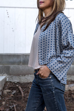 Semi-high Neckline Jacket - Tae With Jane NY