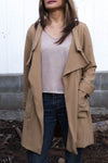 Relaxed Open  Coat - Tae With Jane NY