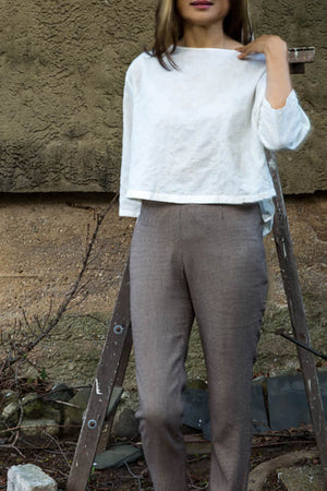 Hound-Tooth slim Pants