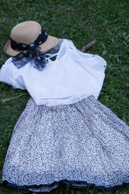 White Layered Crop Top
