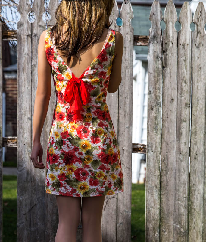 Multi Floral Summer Dress - Tae With Jane NY