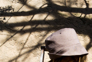 Houndstooth Print Bucket Hat - Tae With Jane NY