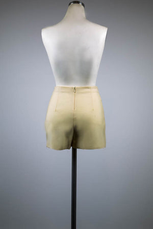 Ivory Wool Shorts - Tae With Jane NY