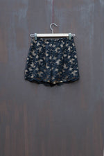Vintage -Look Black Laced Shorts