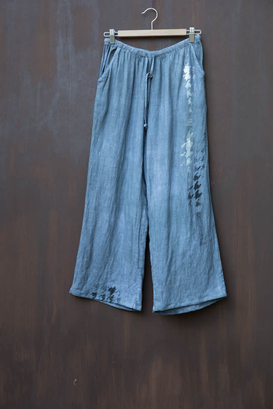 Gray Linen Pants