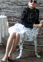 Bow Sheer Blouse