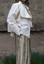 Creamy Silk Jacket