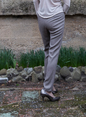 Hound-Tooth slim Pants