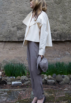 Hound-Tooth slim Pants
