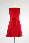 Classic Red Lace Dress with Perfect Fit - Tae With Jane NY
