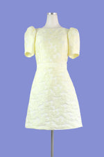 Yellow Floral Dress - Tae With Jane NY