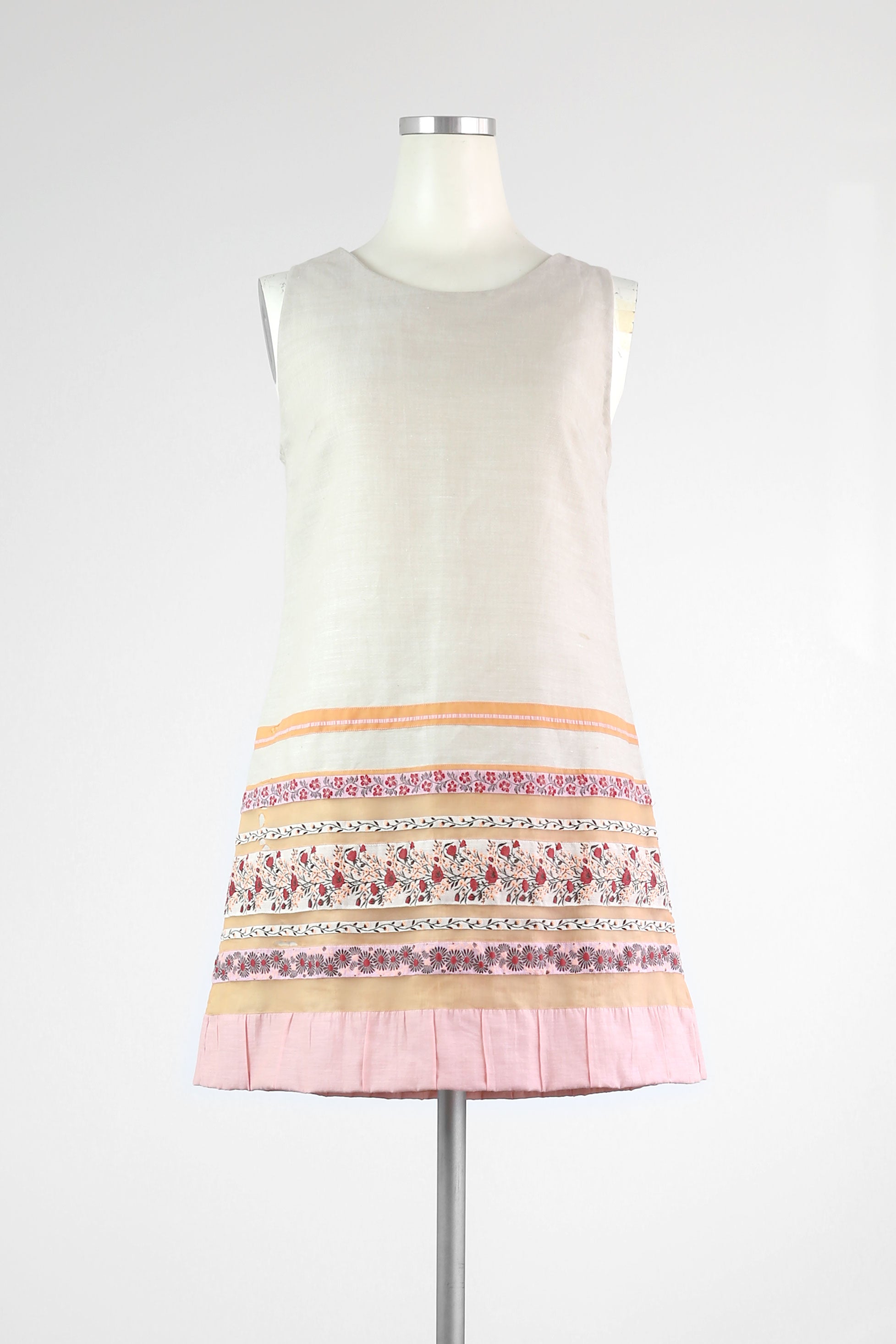 Color Block Linen Dress - Tae With Jane NY