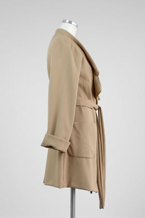 Relaxed Open  Coat - Tae With Jane NY
