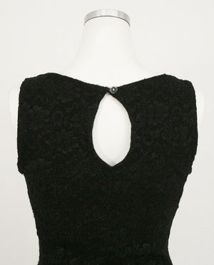 Perfect Fit Black Cocktail Dress - Tae With Jane NY
