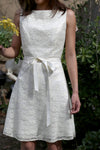 Ivory Lace Dress - Tae With Jane NY