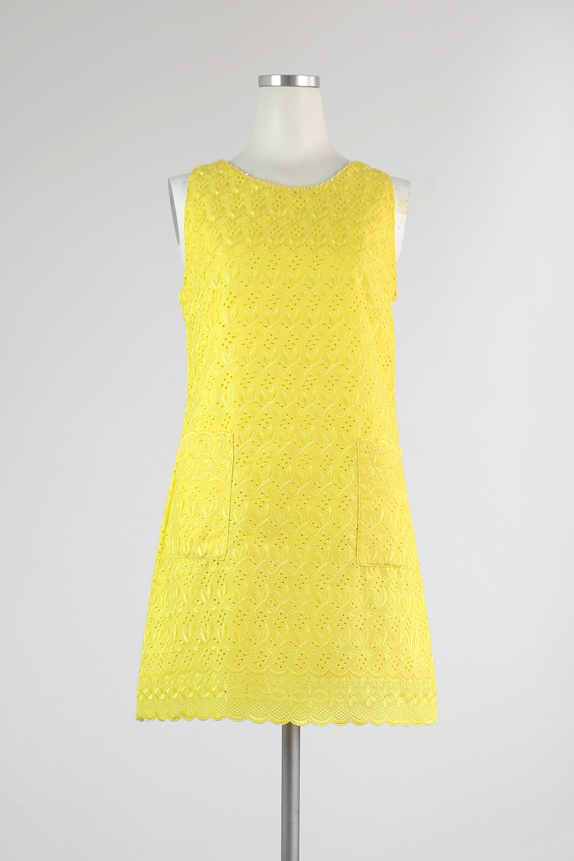 Yellow Embroidery  Dress - Tae With Jane NY