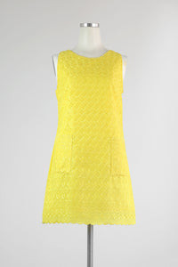 Yellow Embroidery  Dress - Tae With Jane NY