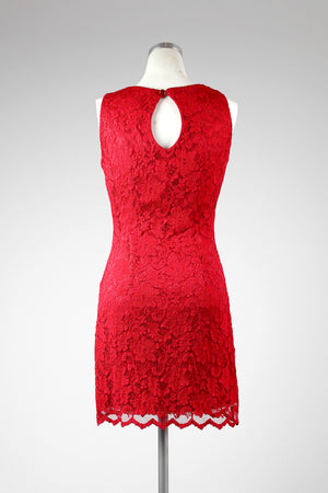 Perfect Fit Red Cocktail Dress - Tae With Jane NY