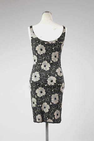 Reversible Floral Print Silk Jersey Dress - Tae With Jane NY