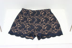 Navy Lace Shorts - Tae With Jane NY