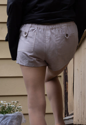 Drawstring Waist Short Pants