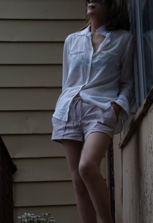 Drawstring Waist Short Pants