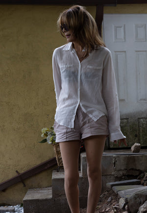 Drawstring Waist Short Pants