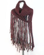 Fringe Trimmed Cowl - Tae With Jane NY