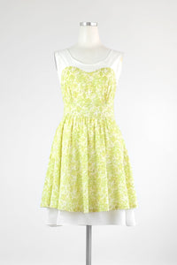 Vintage Look Floral Print Dress - Tae With Jane NY