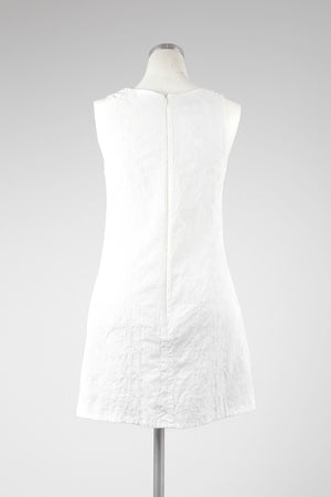 White Embroidered Summer Dress - Tae With Jane NY