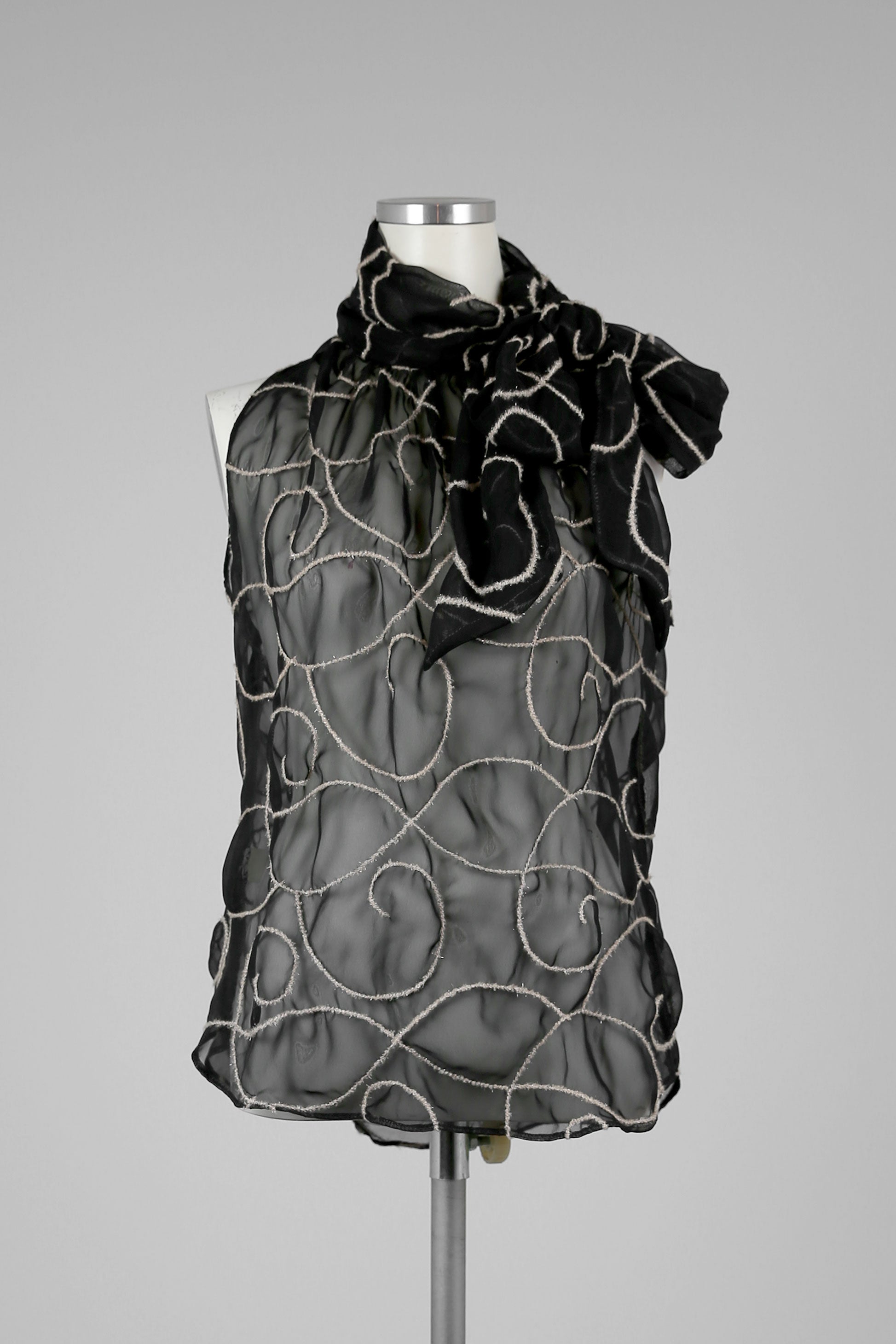 Bow Sheer Blouse - Tae With Jane NY