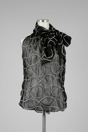 Bow Sheer Blouse - Tae With Jane NY
