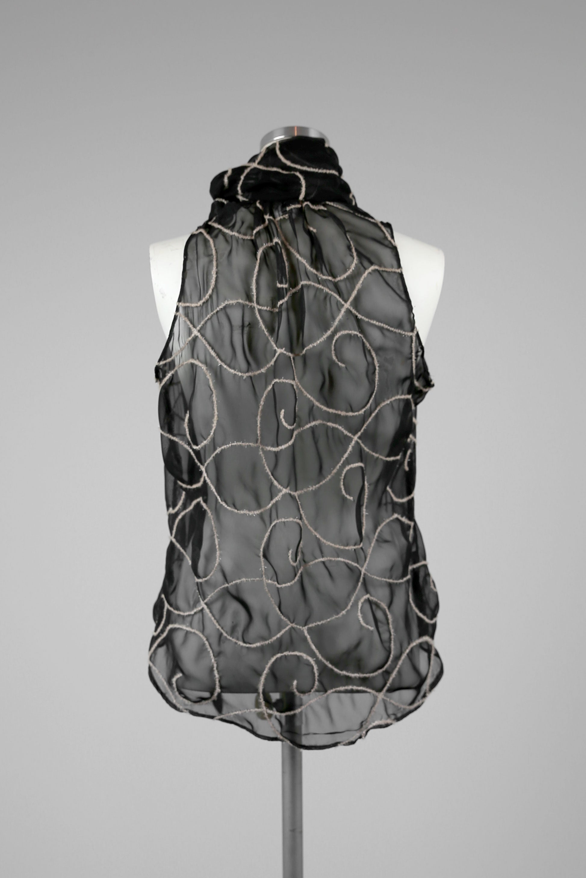 Bow Sheer Blouse - Tae With Jane NY