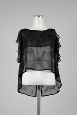Jacquard See Through Top - Tae With Jane NY