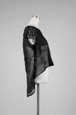 Jacquard See Through Top - Tae With Jane NY