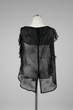 Jacquard See Through Top - Tae With Jane NY