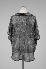 Floral Print Collar Shirt Blouse - Tae With Jane NY