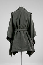 Olive Romantic Trench Coat - Tae With Jane NY