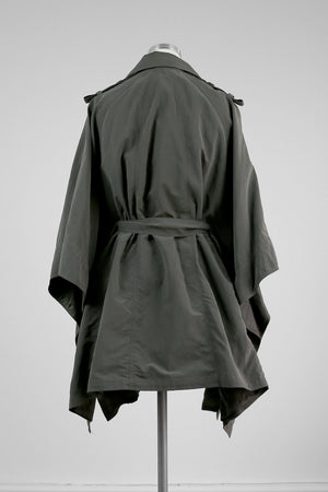 Olive Romantic Trench Coat - Tae With Jane NY