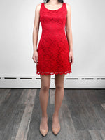 Perfect Fit Red Cocktail Dress - Tae With Jane NY