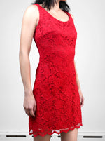 Perfect Fit Red Cocktail Dress - Tae With Jane NY