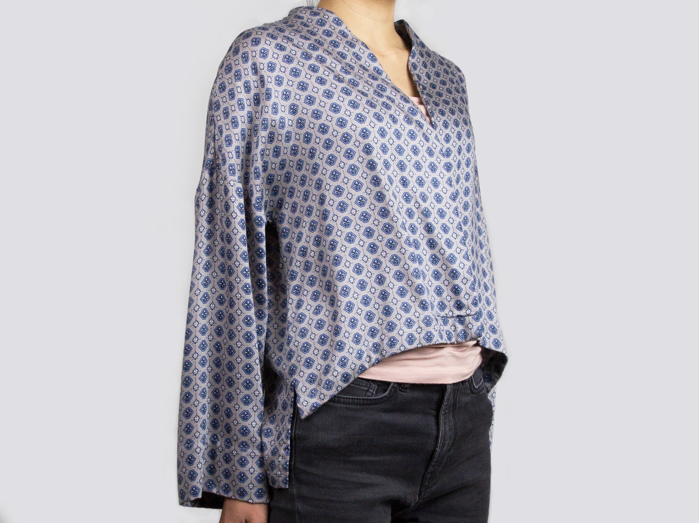 Semi-high Neckline Jacket - Tae With Jane NY